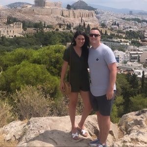 Green Utility Romper Abercrombie Size Medium